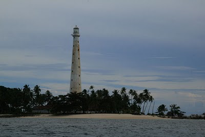 Mercusuar di Pulau Lengkuas