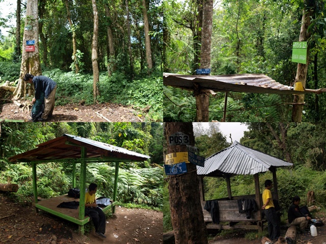 Suasana Shelter yang Terdapat di Sepanjang Perjalanan