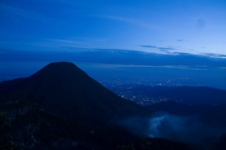 pangrango from gede