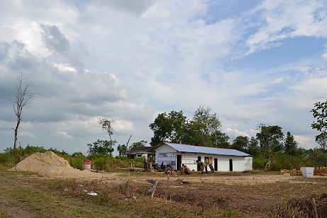 Pembangunan rumah sakit untuk gajah sebagai salah satu perbaikan dan pengembangan fasilitas dalam pengembangbiakan gajah