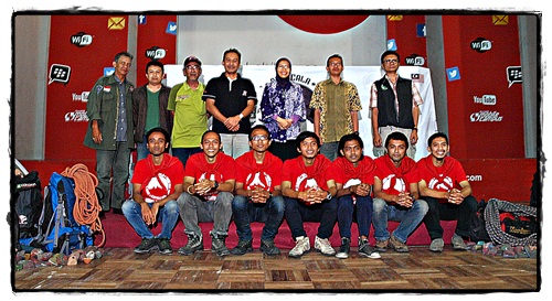 Pelepasan Atlet Ekspedisi Astacala 2013 "Facing Giant Rock!"