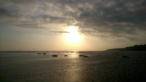 Sunset di Sancang