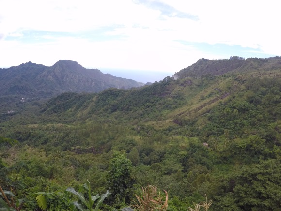 Pemandangan dari Kampung Bena